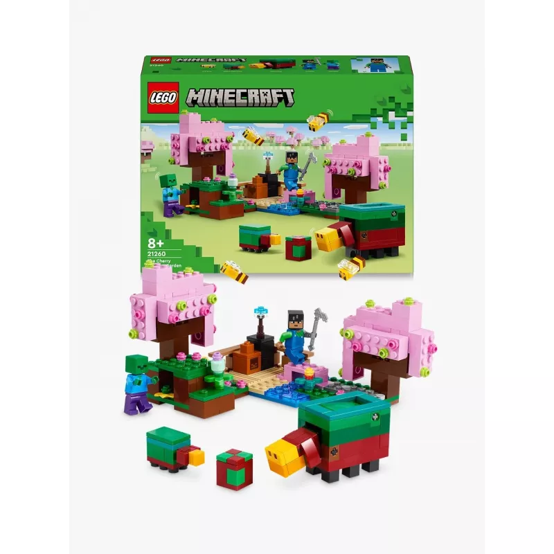 Lego 21260 Minecraft Cherry Blossom Garden Toy Playset