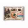 Šlapias kačių ėdalas SHELMA su lašiša ir menke padaže, 4 x 85 g maišeliai, 81 % drėgmės, 10 % baltymų