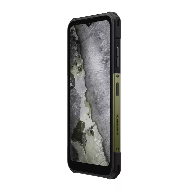Patvarus išmanusis telefonas MYPHONE Hammer Construction 2 5G Military Edition Dual SIM vandeniui atsparus