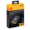 Nešiojamasis SSD Kodak X210S 250GB USB-C 3.2 Gen 2 EKSSD250GX210SK