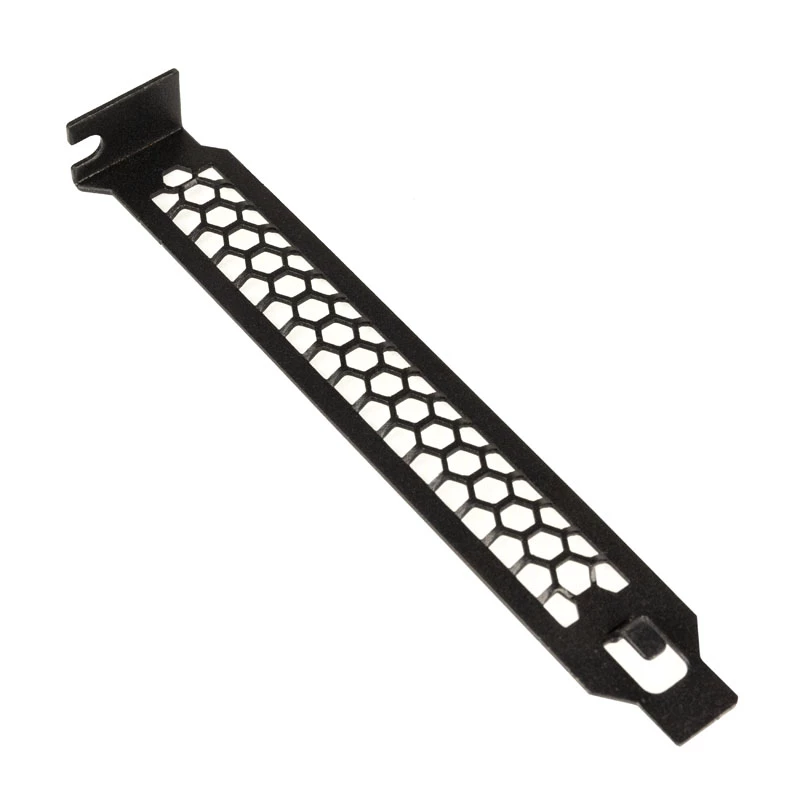 PCI lizdų dangteliai 5 vnt. juodi Kolink KL-PCIE-5 — metalinės tuščių lizdų plokštelės