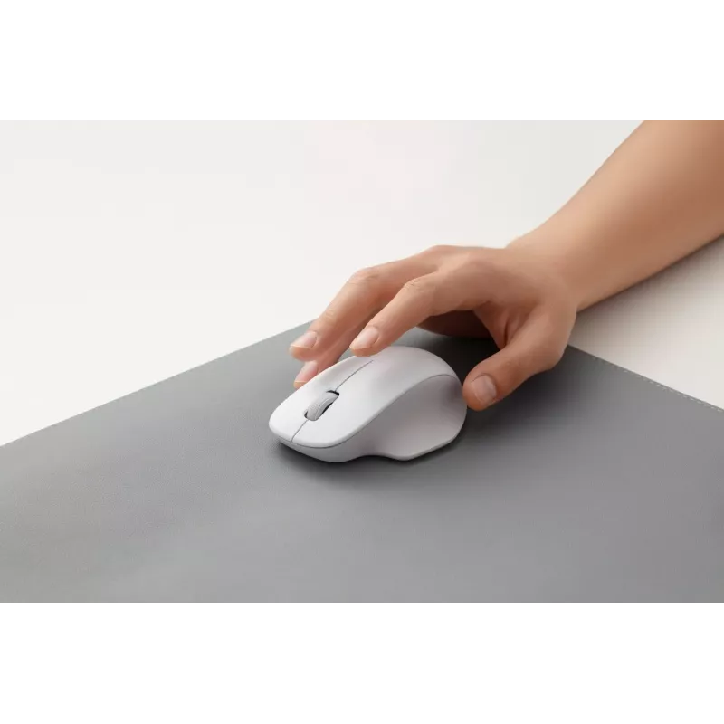 Belaidė pelė Xiaomi pelė Comfort Edition 2.4GHz, ergonomiška, didelio tikslumo sekimas, balta