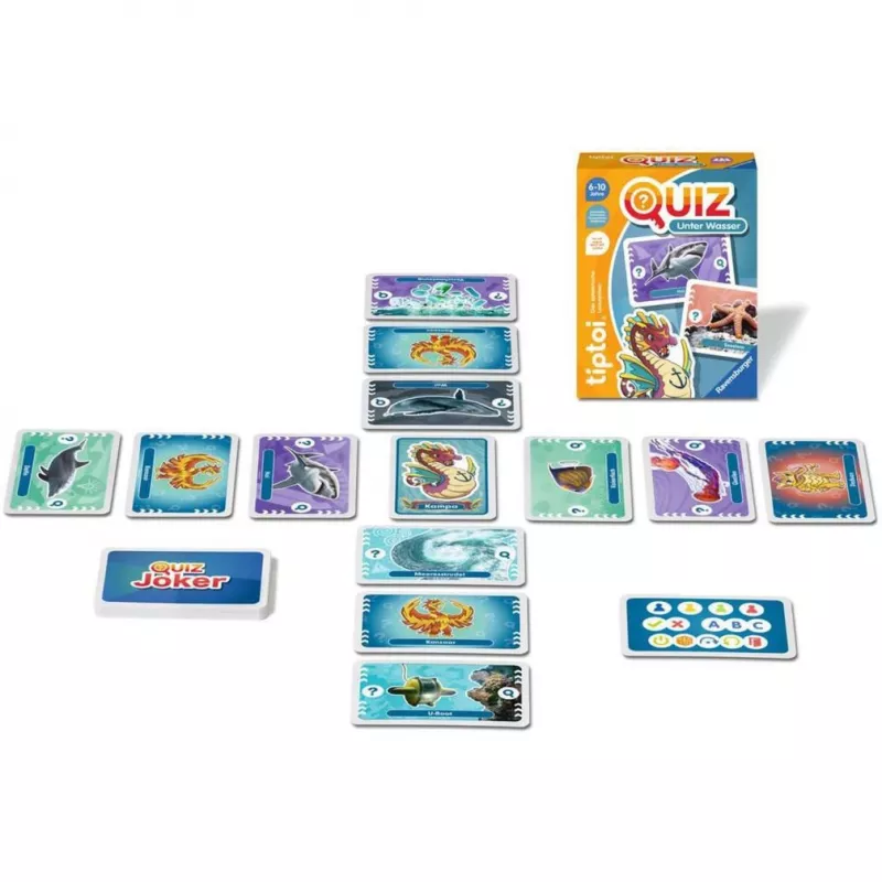 tiptoi Quiz Underwater, viktorinos žaidimas