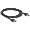 HDMI kabelis DeLOCK 85294 2 m A tipo kištukas į A tipo kištuką juodas
