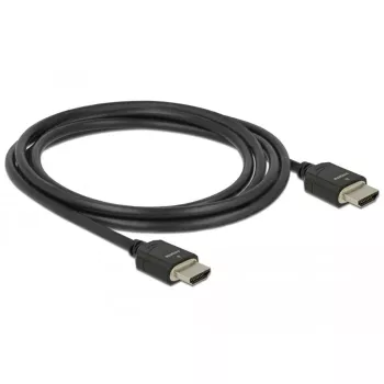 HDMI kabelis DeLOCK 85294 2 m A tipo kištukas į A tipo kištuką juodas