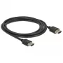 HDMI kabelis DeLOCK 85294 2 m A tipo kištukas į A tipo kištuką juodas