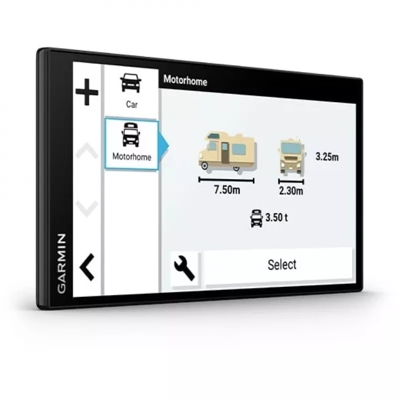 Garmin Camper 795 Navigacijos sistema Nešiojama / Stacionari 17,6 cm (6,95 col.) TFT jutiklinis ekranas 239,6 g Juoda (010-02747-10)