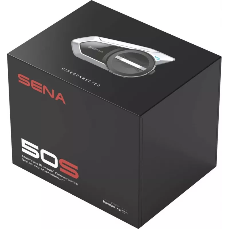 Motociklo Bluetooth domofonas Sena 50S-10 — Bluetooth domofonas šalmams, Sena 50S-10