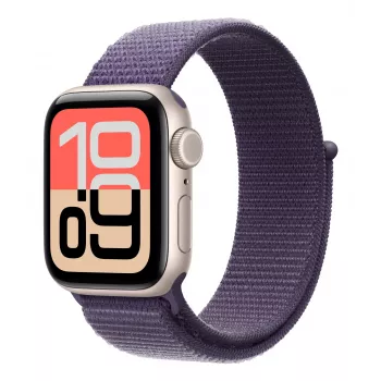 Apple MFF84ZM/A išmaniojo laikrodžio aksesuarų juosta, violetinė, nailonas, perdirbtas poliesteris, spandeksas