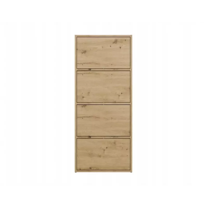 ALMA komoda, antracitas/artisan ąžuolas