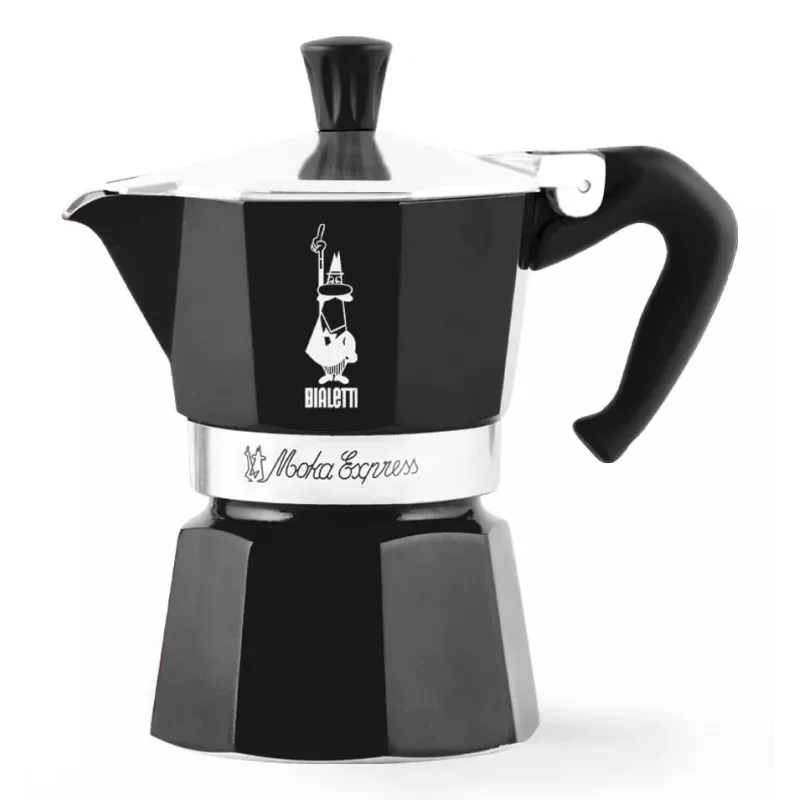 Bialetti Moka Express Moka puodas Juodas