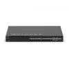 NETGEAR MSM4328F Valdomas L3 10G Ethernet (100/1000/10000) 1U Juodas
