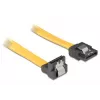 SATA laidas DeLOCK 82479 0,5 m geltonas