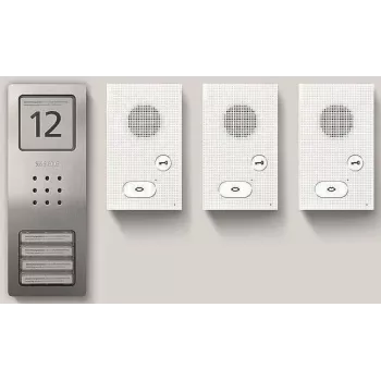 Audio-Set rinkinys CAB 850-3 E/W Basic, šlifuotas nerūdijantis plienas (210008744-00)