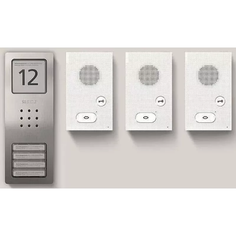Audio-Set rinkinys CAB 850-3 E/W Basic, šlifuotas nerūdijantis plienas (210008744-00)