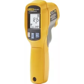 Fluke 64 Max - F,°C - -30 - 600 °C - Juoda - Geltona - -22 - 1112 °F - 500 ms - 8 - 14 µm (4856105)