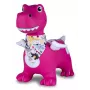 Šokinėjantis gyvūnėlis Jamara HoppyDoo Dino su sparnais rožinis su pompa 466008