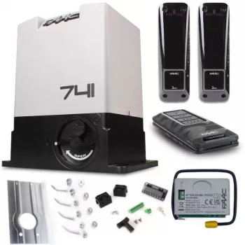 Slankiojančių vartų atidarytuvas FAAC Delta 3 Kit 741 — vartams iki 900 kg, rinkinio modelis 741