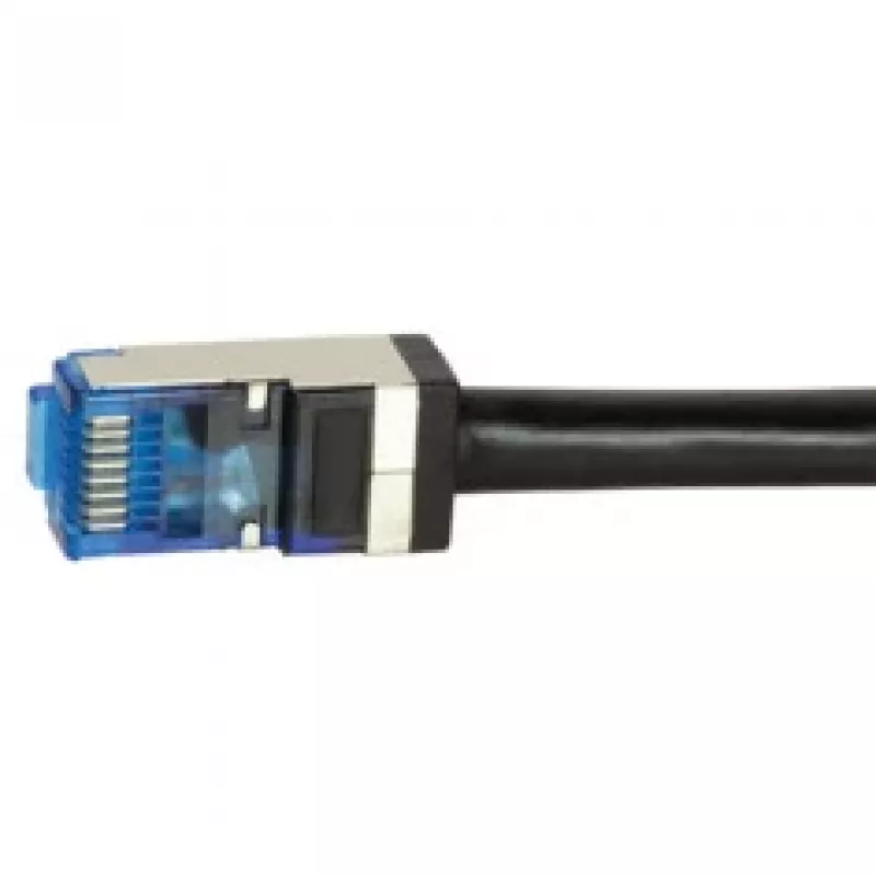 Tinklo kabelis LogiLink CQ7093S RJ-45 Cat6a 10 m Juodas