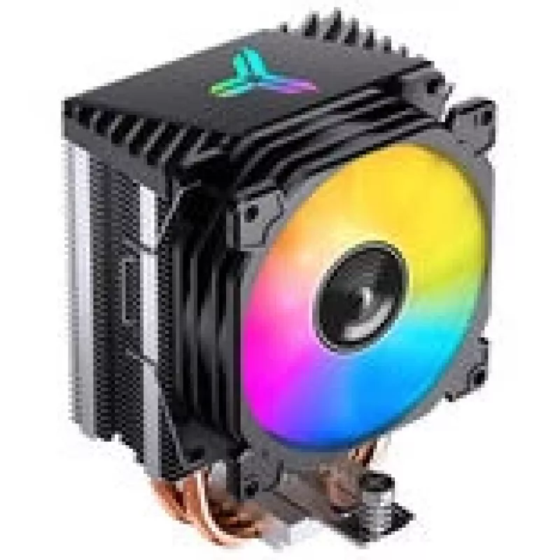 CPU aušintuvas Jonsbo CR-1400E 92mm ARGB Juoda — 92 mm ventiliatorius, ARGB apšvietimas
