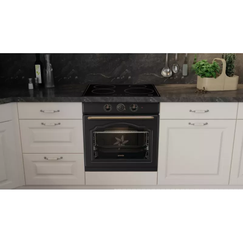 Gorenje BOS67372CLB orkaitė 77 l 3500 W juoda