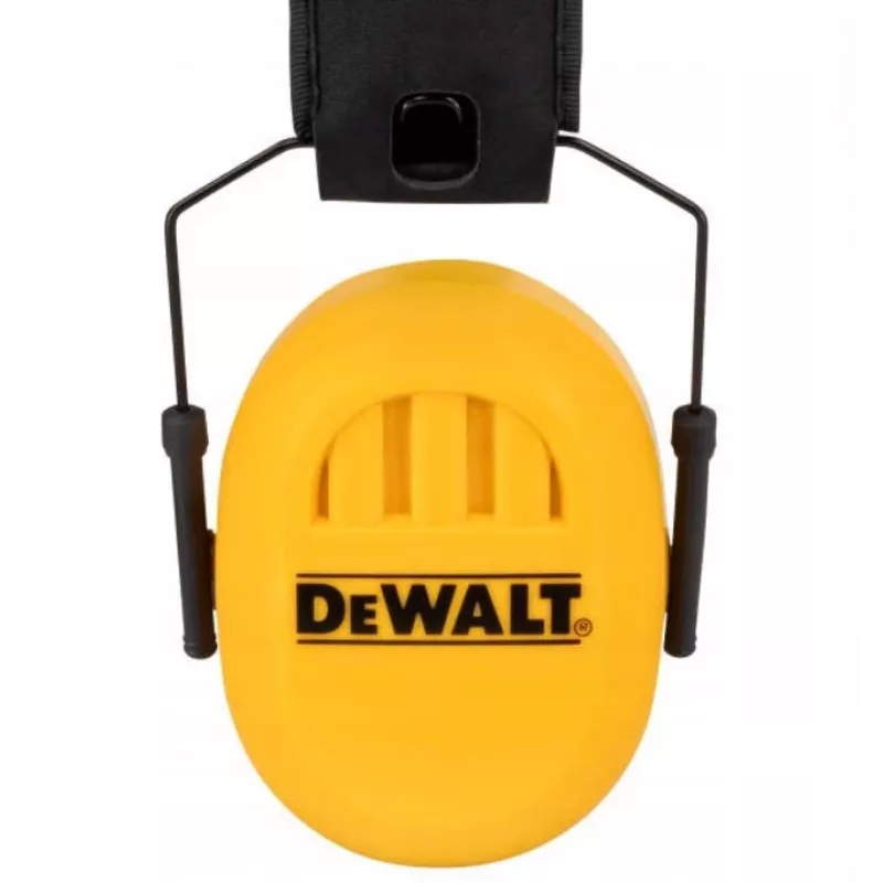 Dewalt DPG18-BX Apsauginės ausinės su Bluetooth, juodos, geltonos spalvos
