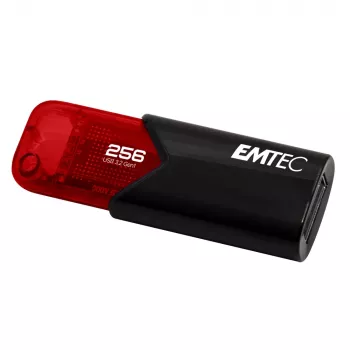 “Emtec Click Easy” USB atmintukas, 256 GB, USB Type-A, 3.2 Gen 1
