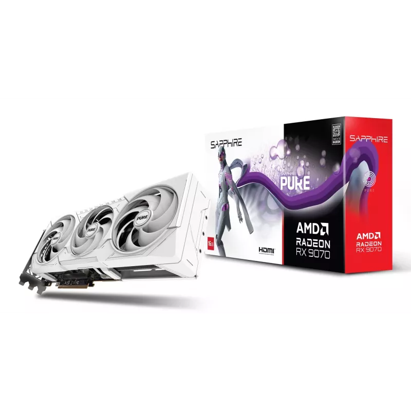 SAPPHIRE Radeon RX 9070 16 GB GDDR6 vaizdo plokštė