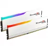 DIMM 64 GB DDR5-6000 (2x 32 GB) Dual-Kit, Memory White, F5-6000J2836G32GX2-RM5NRW, Ripjaws M5 Neo RGB, AMD EXPO