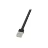 Logilink CF2113U Ethernet komutacinis kabelis Juoda