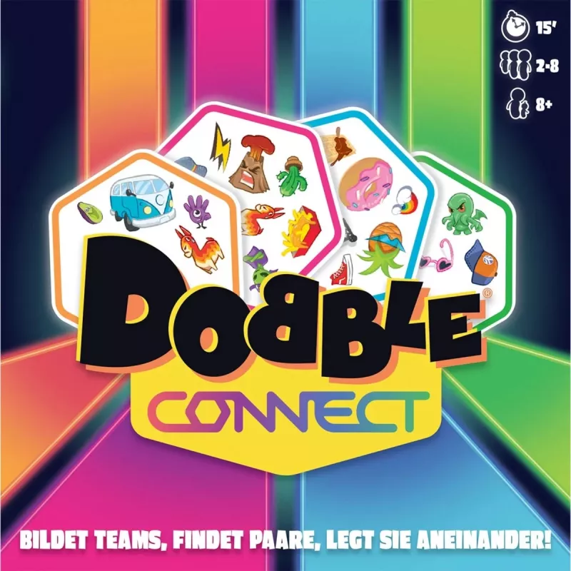Dobble Connect, kortų žaidimas