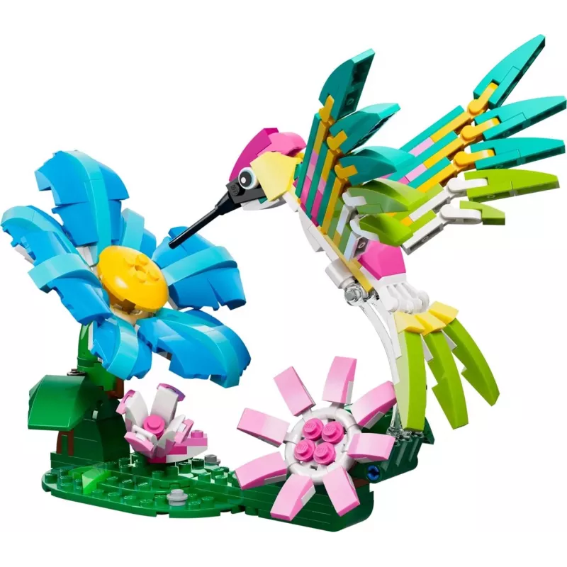 LEGO CREATOR 3 IN 1 31384 Laukiniai gyvūnai: Spalvingas kolibris