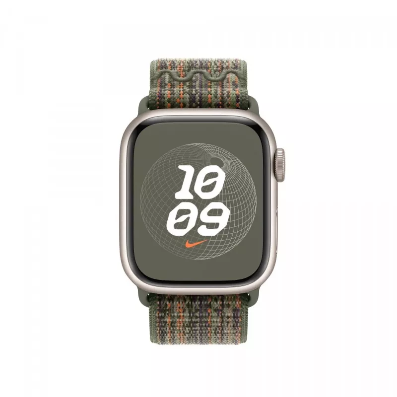 Bright Sequoia/Oranžinė Nike Sport Loop 41 mm