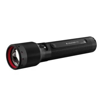 Rankinis žibintuvėlis Ledlenser P7R Juodas įkraunamas LED 1000 liumenų, 3.7V 21700, IP68, 159 mm, 360 g