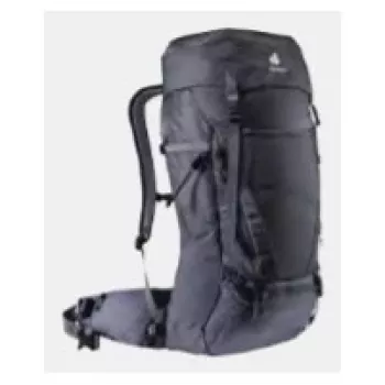Kuprinė DEUTER Futura Air Trek 45 L — unisex alpinizmo kuprinė, 45 L (išplečiama iki 55 L), 2 kg, viršutinė įkrova, juoda