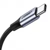 USB-C į DisplayPort laidas UGREEN 1 m — USB-C (kištukas) į DisplayPort (kištukas), tiesios jungtys, juodas