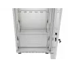 LANBERG 19 colių 32U stovintis stovas-spinta 600×600 mm pilka su perforuotomis durimis ir LCD (plokščia pakuotė)