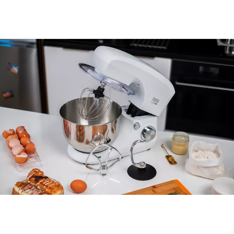 Virtuvės kombainas TEESA EASY COOK SINGLE Baltas