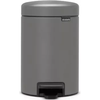 Šiukšliadėžė Brabantia 126260 3 l apvali plastikinė pilka
