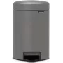 Šiukšliadėžė Brabantia 126260 3 l apvali plastikinė pilka