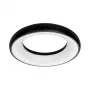 Synergy 21 LED apvalus šviestuvas Donut nw juodas 35w
