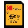 Kodak - „Flash“ atminties kortelė - 128 GB - UHS 3 klasė / 10 klasė - 650x - SDXC UHS-I (EKMSD128GXC10HPRK)