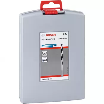 Bosch HSS Twist Drill Bit PointTeQ rinkiniai