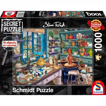 Steve Read: Secret Puzzles - dailininko studija (1000 dalių)