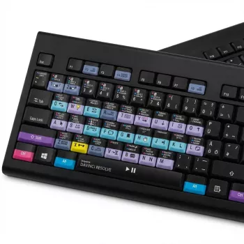 LogicKeyboard Avid Media Composer DE CKB-MCOM4-BJPU-DE klaviatūra, PC išdėstymas – vokiškas išdėstymas, suderinama su PC