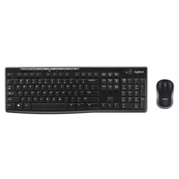 Logitech Wireless Combo MK270 - klaviatūros ir pelės rinkinys - belaidis - 2,4 GHz - prancūzų (920-004510)