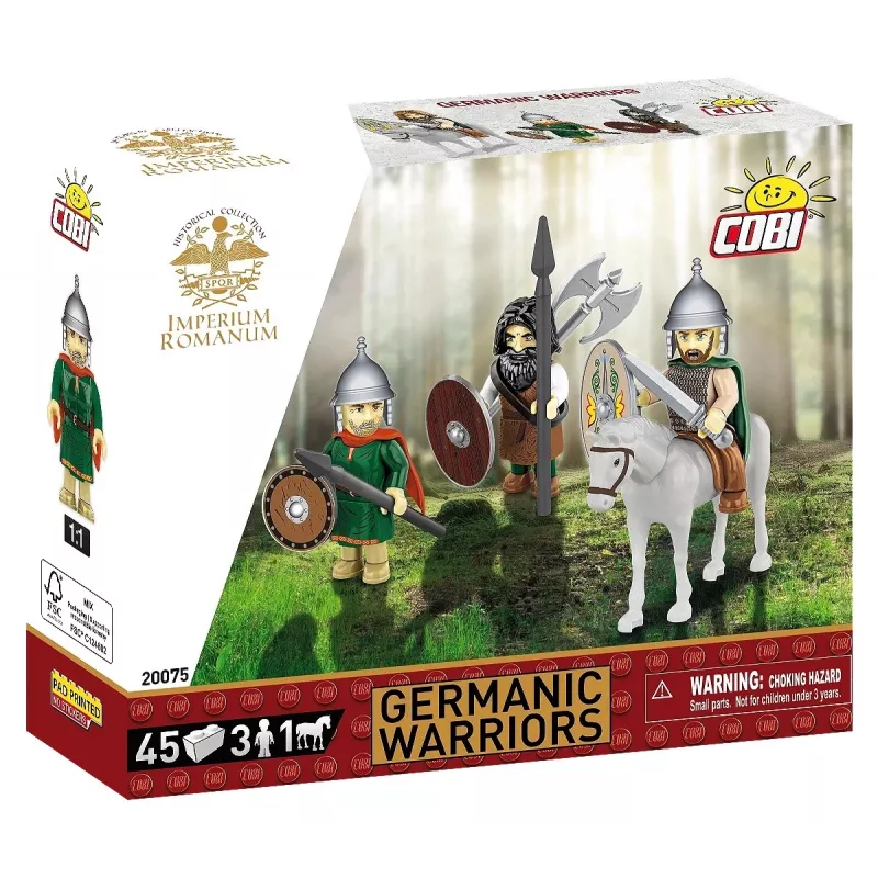 Statybinis rinkinys Cobi kaladėlės Imperium Romanum Germanų karys – istorinės mini figūrėlės ir kaladėlės