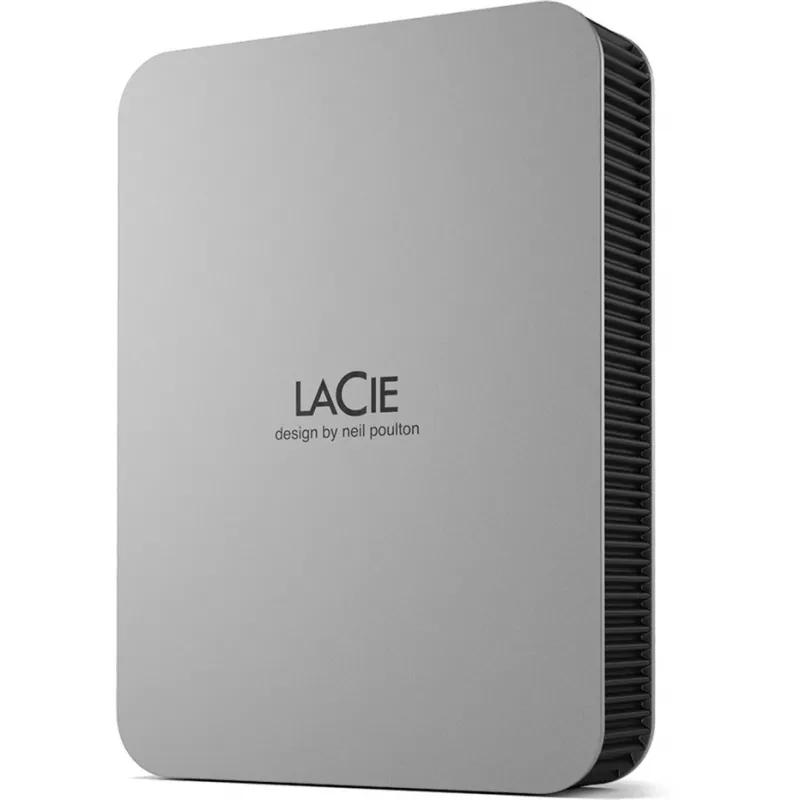Lacie STLR2000400 saugojimo diskas, 2 TB, pilkas, USB 3.2 Gen 1 – USB-C