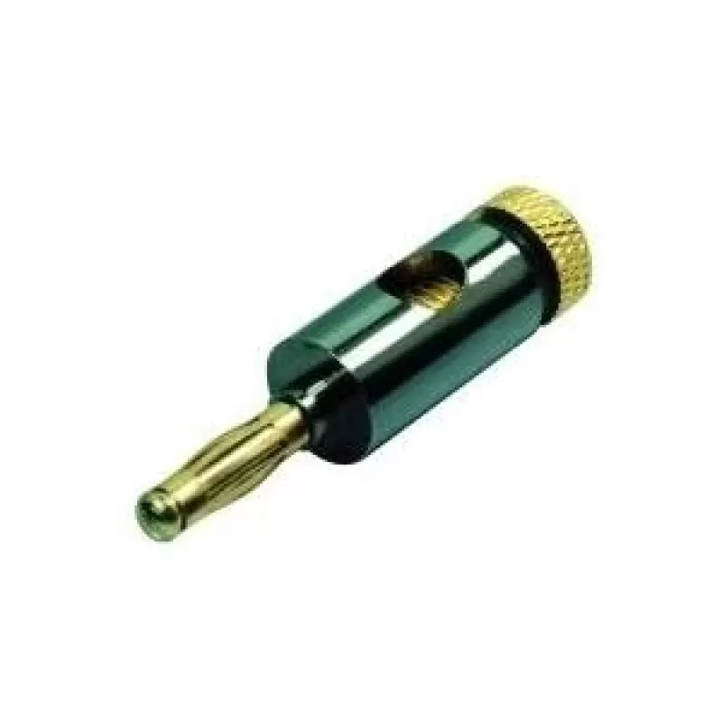 Shiverpeaks Banana Plug Metal 6mm Juoda
