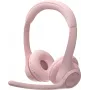 Logitech 981-001412 ausinės / laisvų rankų įranga Belaidis ant galvos uždedamos ausinės Biurui / skambučių centrui Bluetooth Rožinė